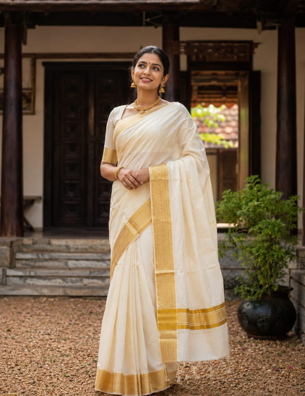 Traditional Kerala Set Saree