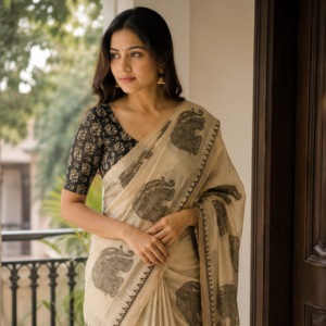 Linen Sarees